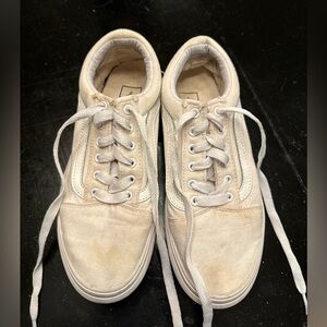 Vans women’s 7 white GUC